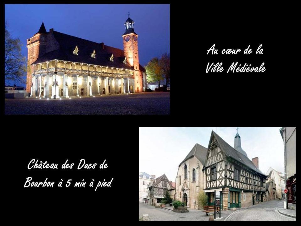 Centre-Ville - Gare - Jardin Wilson - Chateau Bourbon Montluçon Zewnętrze zdjęcie